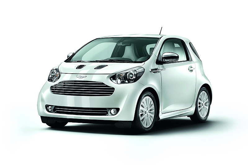 Aston Martin Cygnet – Tony Dron at the London Launch