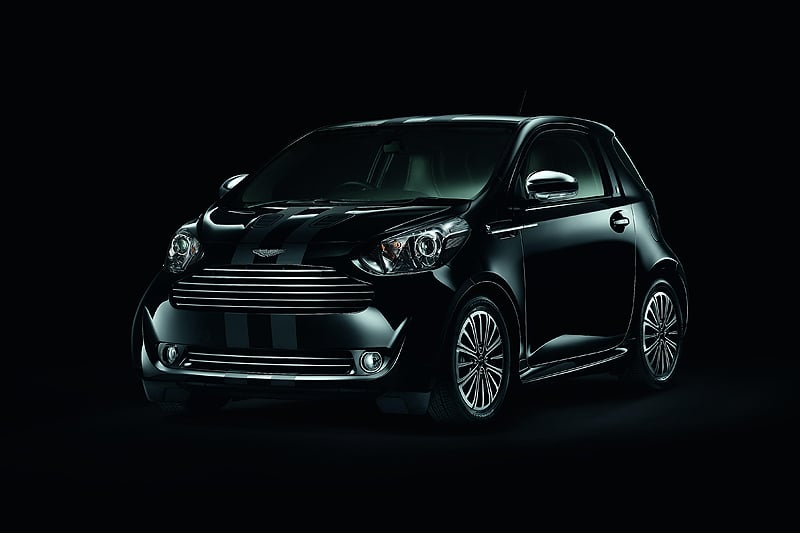 Aston Martin Cygnet – Tony Dron at the London Launch