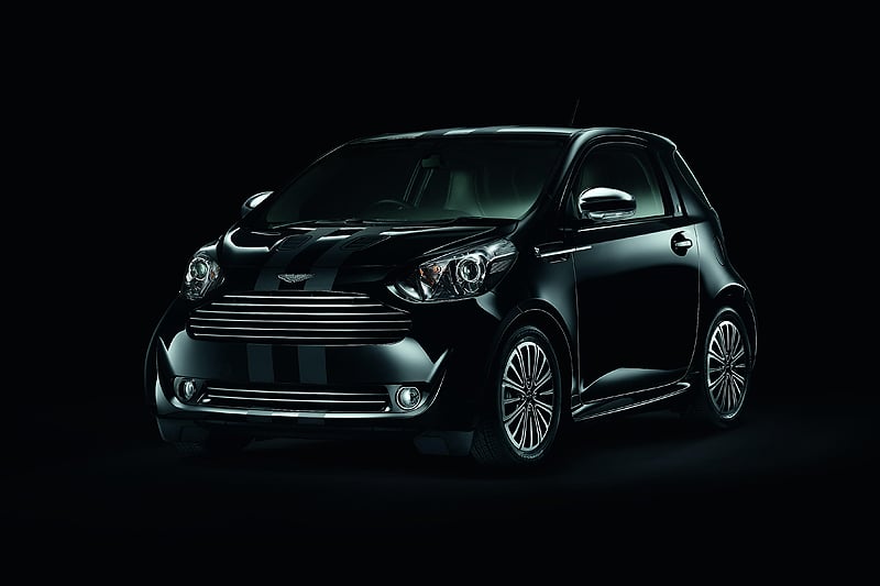 Aston Martin Cygnet Launch-Editionen