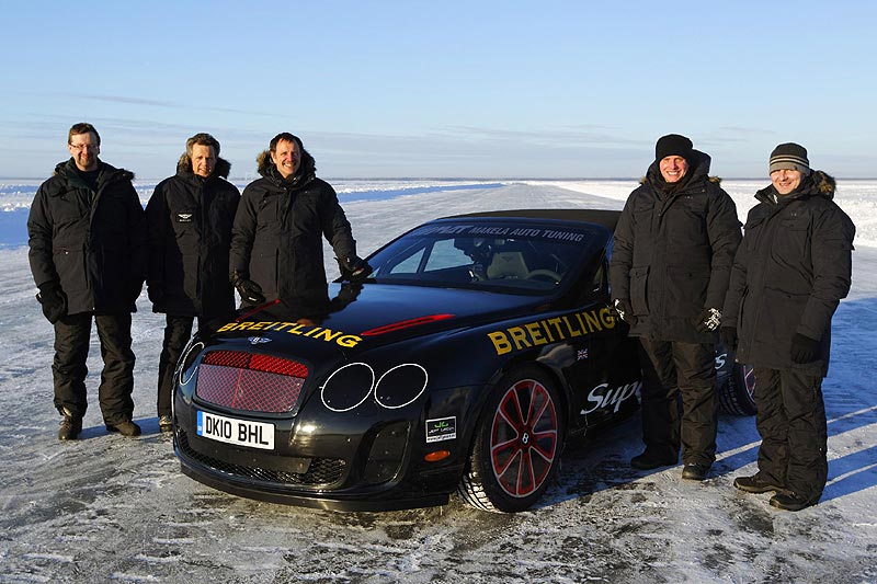 Bentley on Ice