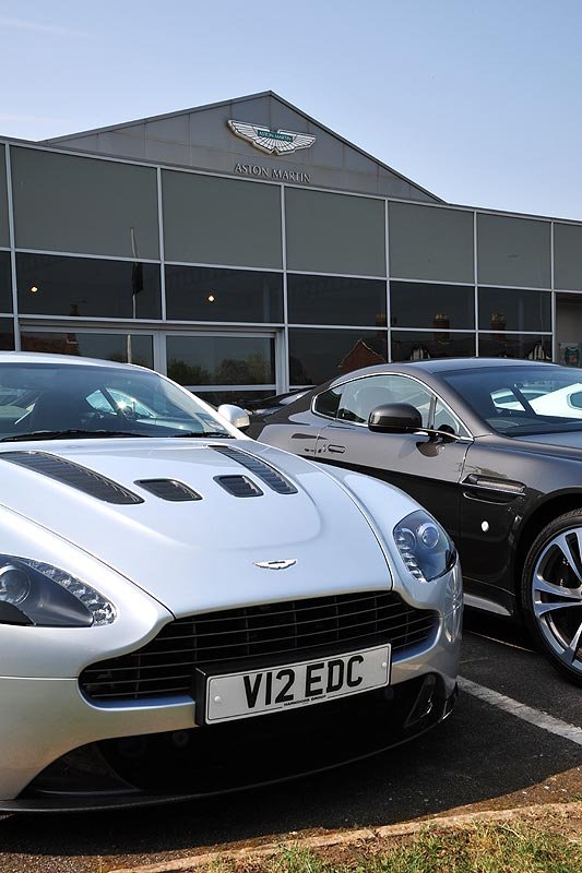 2011 Aston Martin V12 Vantage Day at Works Service, Newport Pagnell