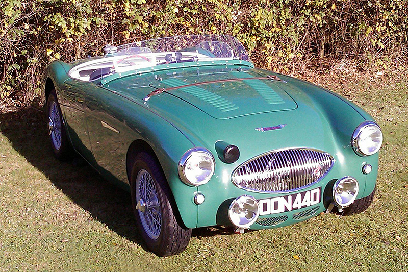 British Classic Car Meeting, St. Moritz – Austin-Healey 100S and E-types to Star