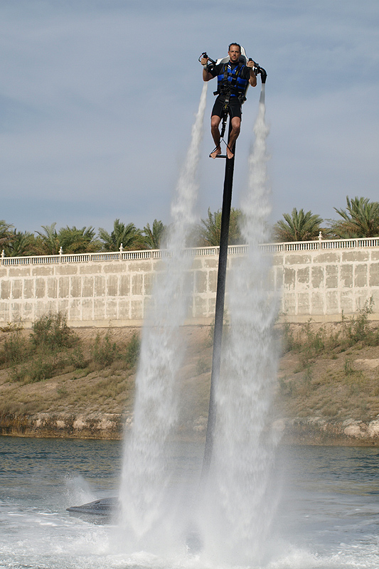 Rocket man: JetLev Flyer takes to the air