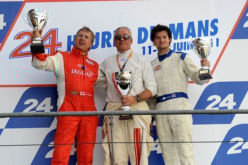 Stirling Says Goodbye to Racing – but stays to support the Le Mans Legend 2011