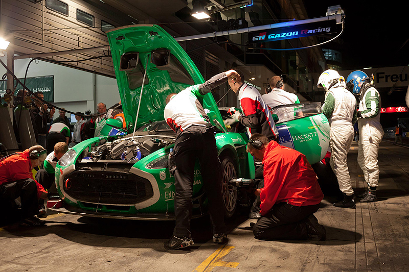 Aston Martin V12 Zagatos at the 2011 Nürburgring 24 Hours