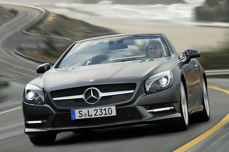 New Mercedes SL revealed ahead of 2012 launch