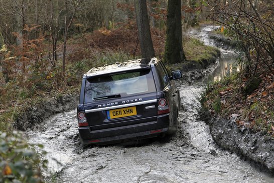 Land Rovers old and new: 50 years of off-road testing at Eastnor Castle