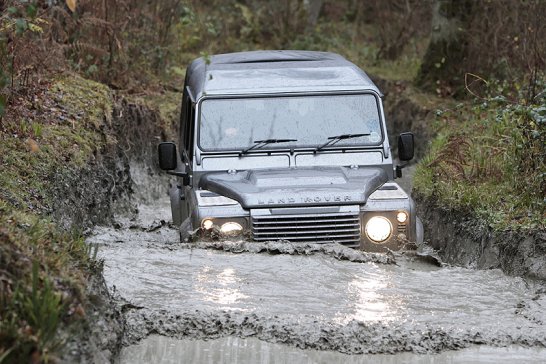 Land Rovers old and new: 50 years of off-road testing at Eastnor Castle