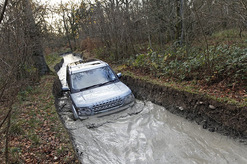 Land Rovers old and new: 50 years of off-road testing at Eastnor Castle