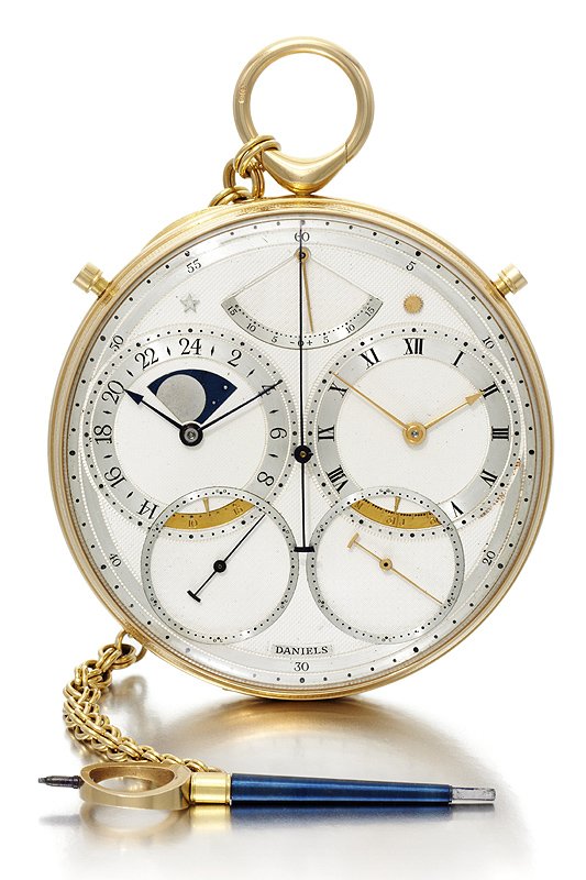Daniels Clocks and Watches to be Sold by Sotheby’s