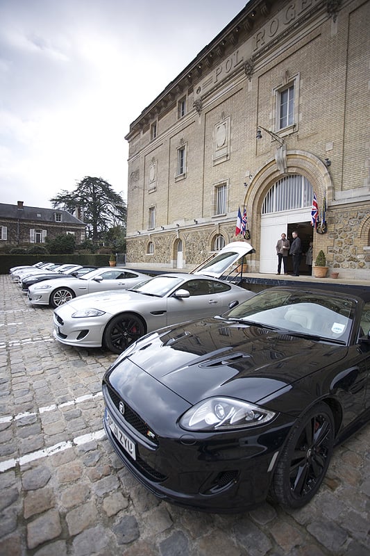 Champagne Tour by Jaguar XK-R