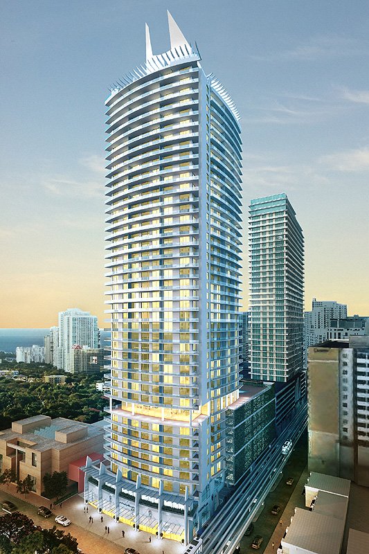 1100 Millecento: Miami apartments by Pininfarina and Carlos Ott