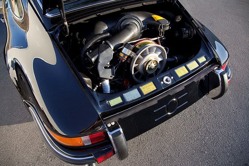 One of Three: Rennsport Special RHD 1973 Carrera RS in Black