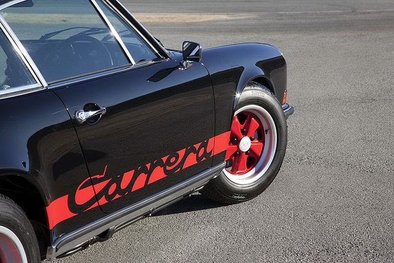 One of Three: Rennsport Special RHD 1973 Carrera RS in Black