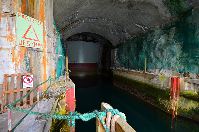 Bond villain-style secret submarine base for sale