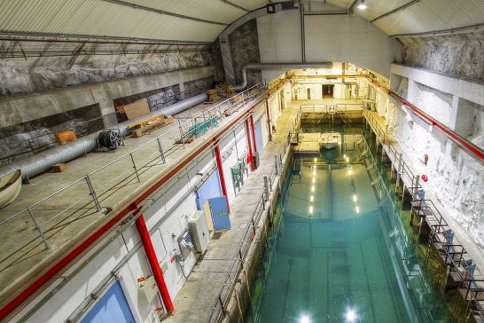 Bond villain-style secret submarine base for sale