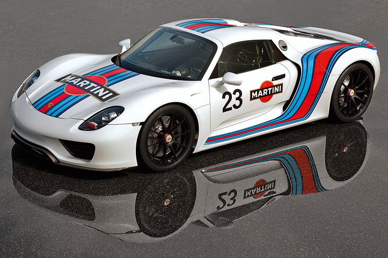 Porsche 918 Spyder „Martini-Racing“: Neustart einer legendären Kooperation