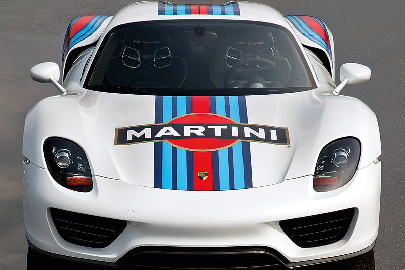 The return of the 'Martini Porsche': 918 Spyder testing at the 'Ring