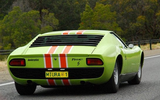 ‘Twiggy’s Miura’ to Star at 2012 Melbourne Motorclassica Auction