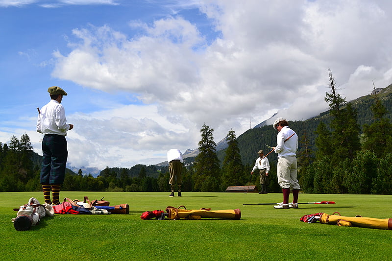 Top Hole: Traditional golf in the Engadine