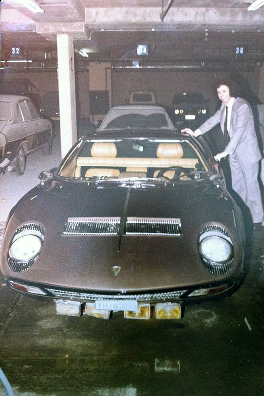 Griechisches Geschenk: Lamborghini Miura P400S von Aristoteles Onassis