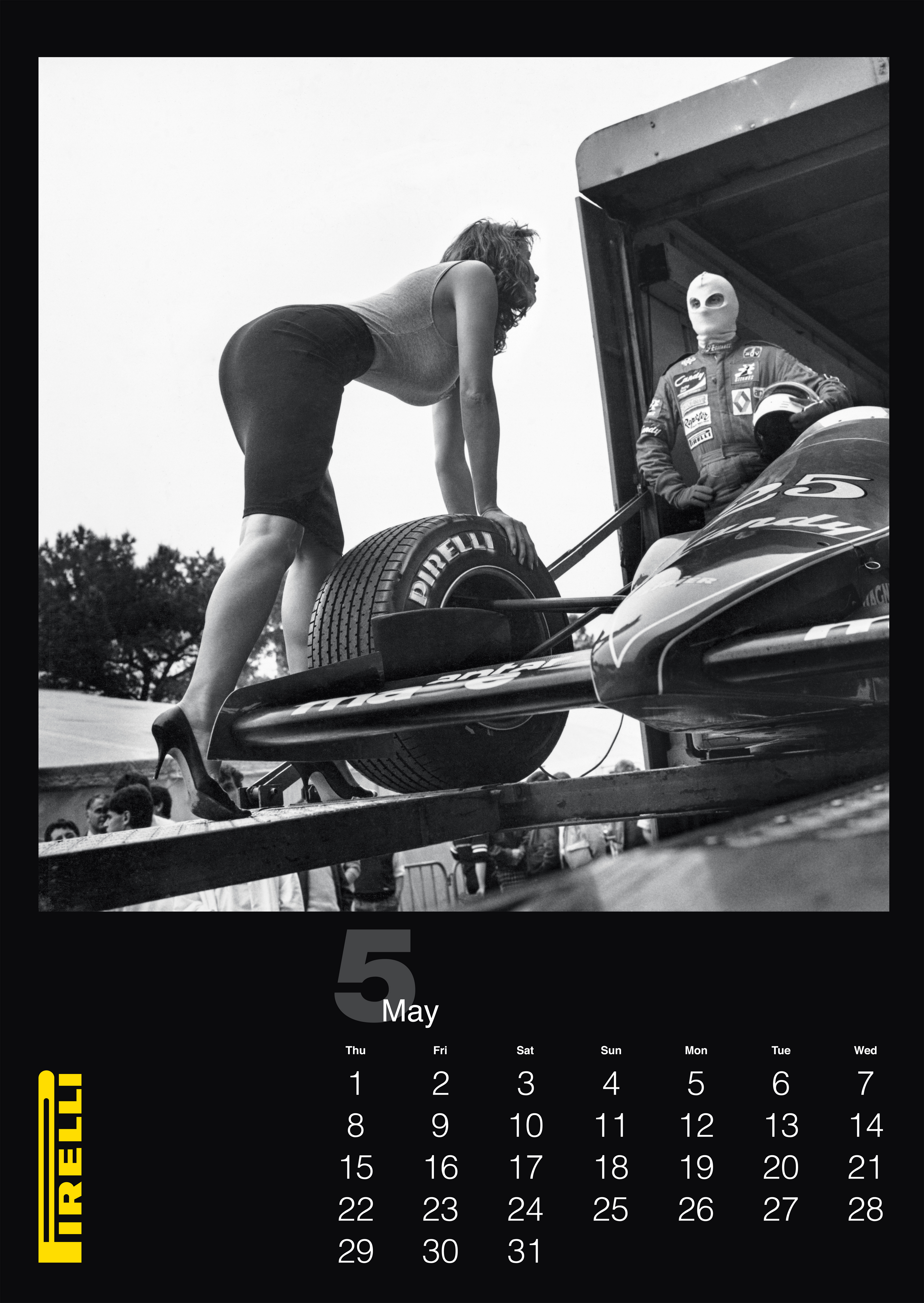Kept secret since 1986 Helmut Newton’s lost Pirelli Calendar Classic
