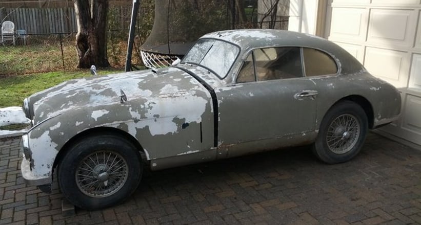 1952 Aston Martin Db2 Barn Find Located In Toronto