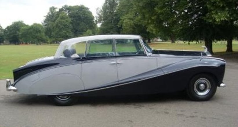 1956 Rolls Royce Silver Wraith Perspex Top Saloon By