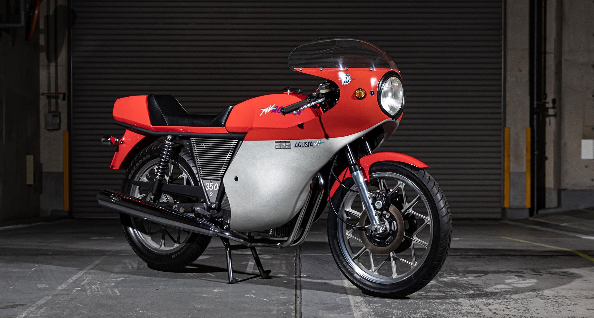 We would fly to Tokyo for this Giugiaro-designed MV Agusta 350S