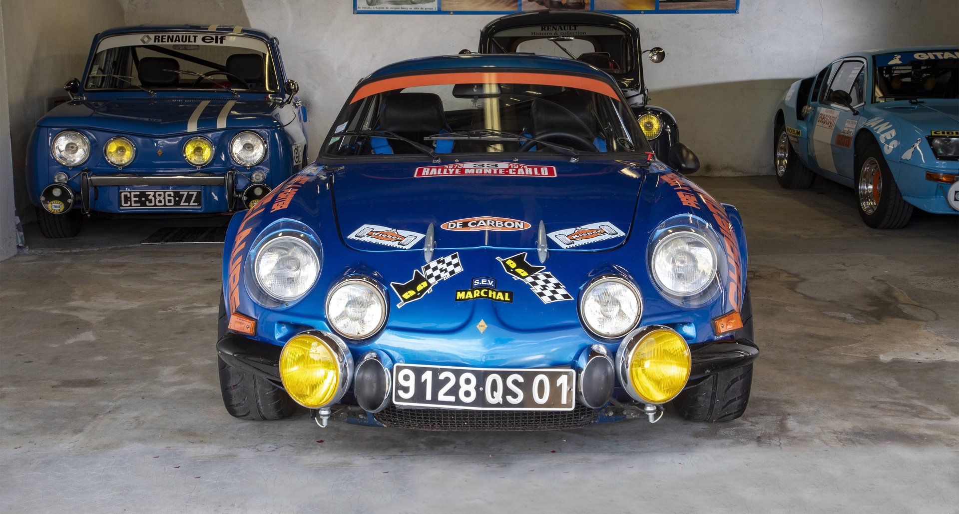Ready to retrace some of rallying's greatest moments in this Renault Alpine  A110?
