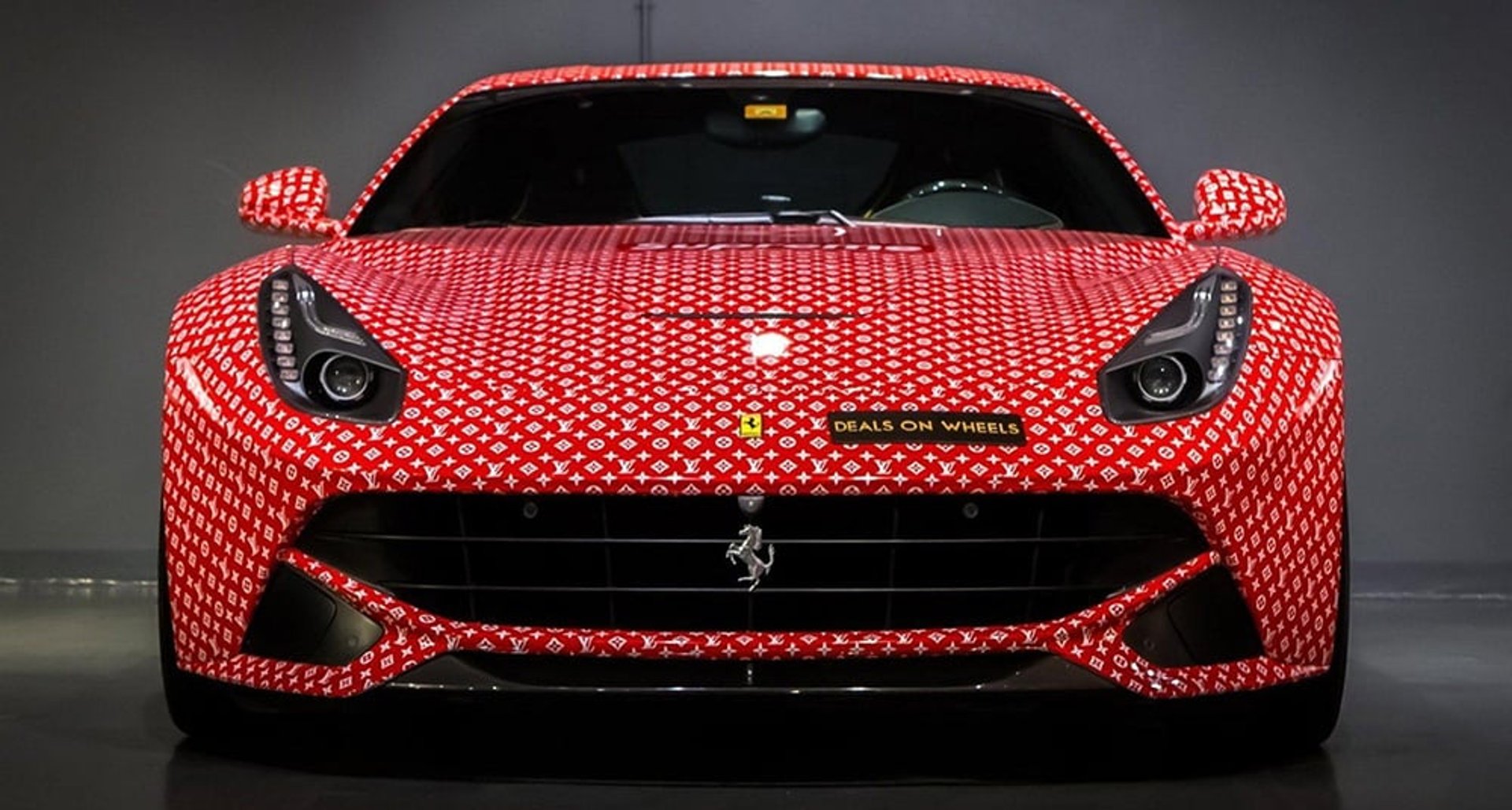 This Ferrari F12 Berlinetta is a Supreme being