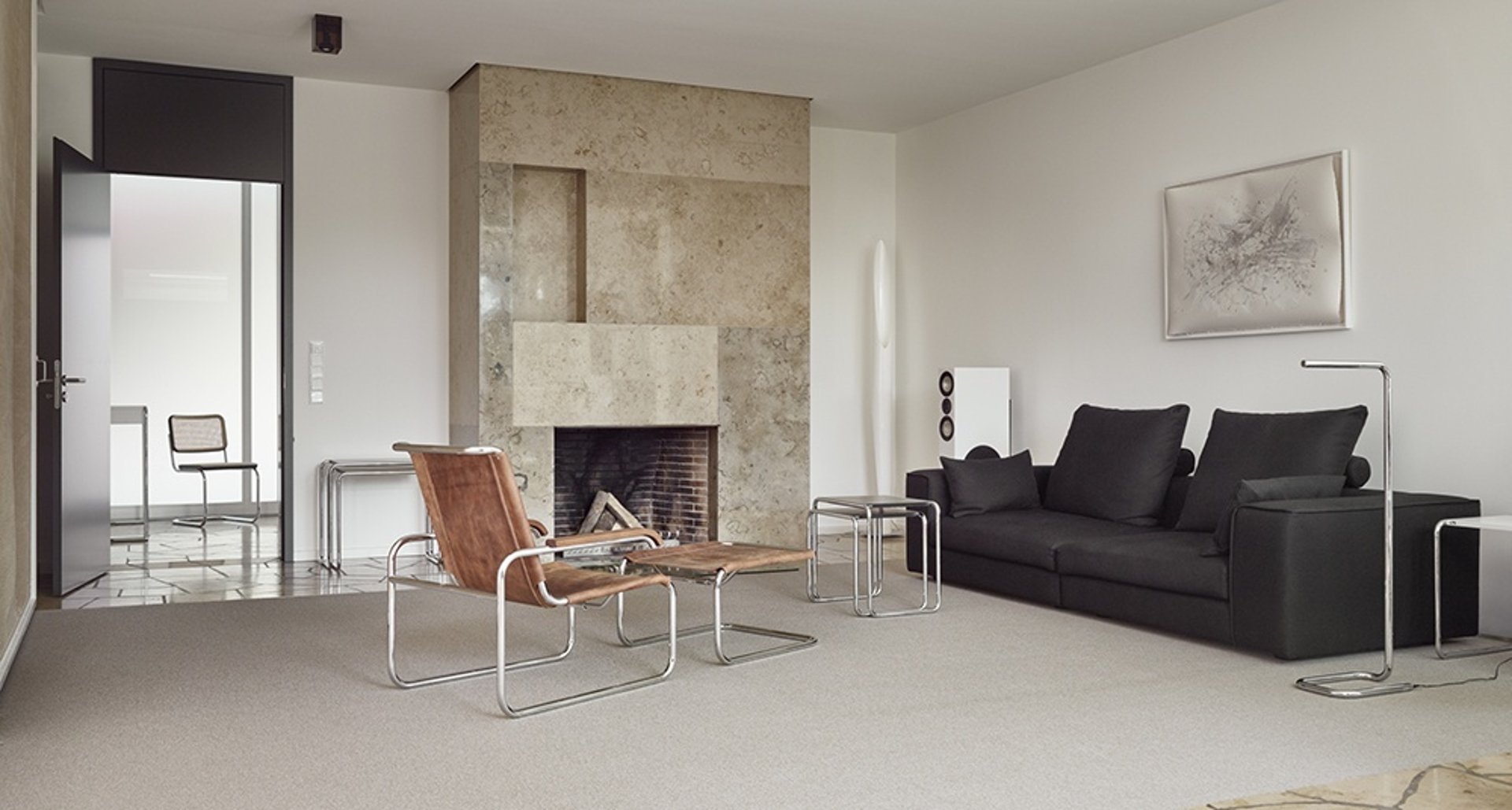 A Thonet furnished mid century villa by Marcel Breuer Classic