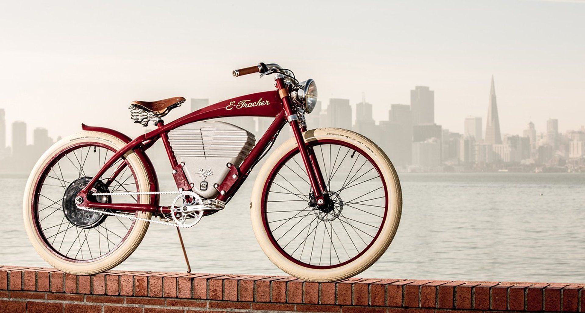 Electric track store bike