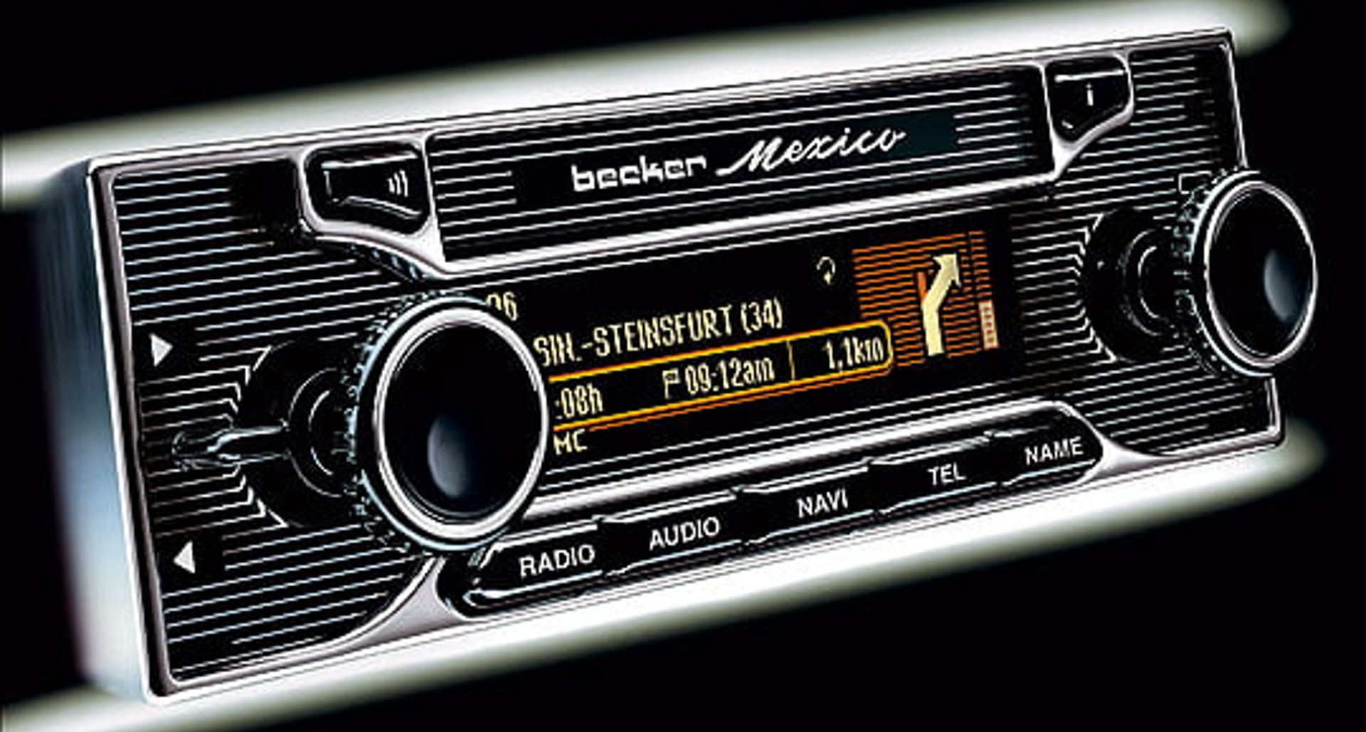 Auto radio retro becker — Alcoche