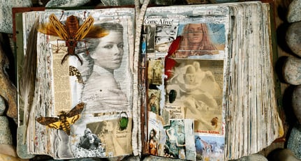 Astrid Heeren and Veruschka, April 7–8, 1988 © 2020 Peter Beard