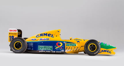 Michael Schumacher&#039;s Ex-Benetton-Ford B191