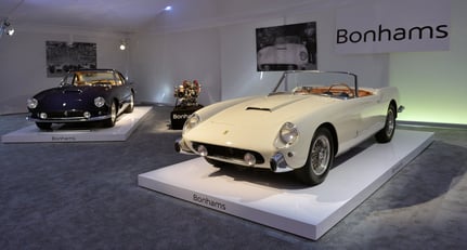 1958 Ferrari 250 GT Series 1 Cabriolet sold for USD 6,820,000 at Bonhams Quail Lodge sale 2014