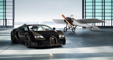 Bugatti Vitesse Legende „Black Bess“ and Morane Saulnier Type H