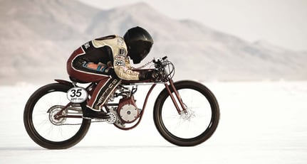 The Bonneville Flyer #1. Photo by Keith Berrhotos.