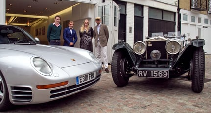 The Fiskens Team (L-R): Rory Henderson, Dylan Miles, Sophie Dawes and Gregor Fisken