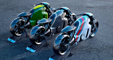 The Lotus Motorcycles C-01 is the first Lotus-badged bike