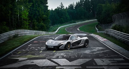 McLaren P1 at the Nürburgring.