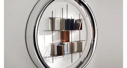 Aircraft engine cowling bookcase