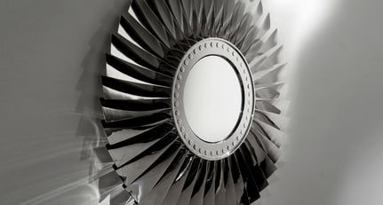 Motor mirror - fan engine