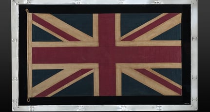 Panel UK vintage flag - Luxury garage furniture 