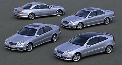Mercedes-Benz in Paris 2002: Premieren in fünf Modellreihen