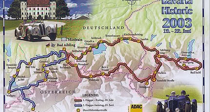 Bavaria Historic – die Bayerische Mille Miglia 2003