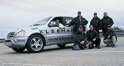 Kleemann stellt erneut Geschwindigkeitsrekord auf
