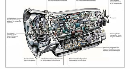 7G-TRONIC: Erste Siebengang-Automatik von Mercedes-Benz