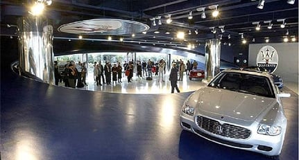 New  showroom opens at Maserati HQ